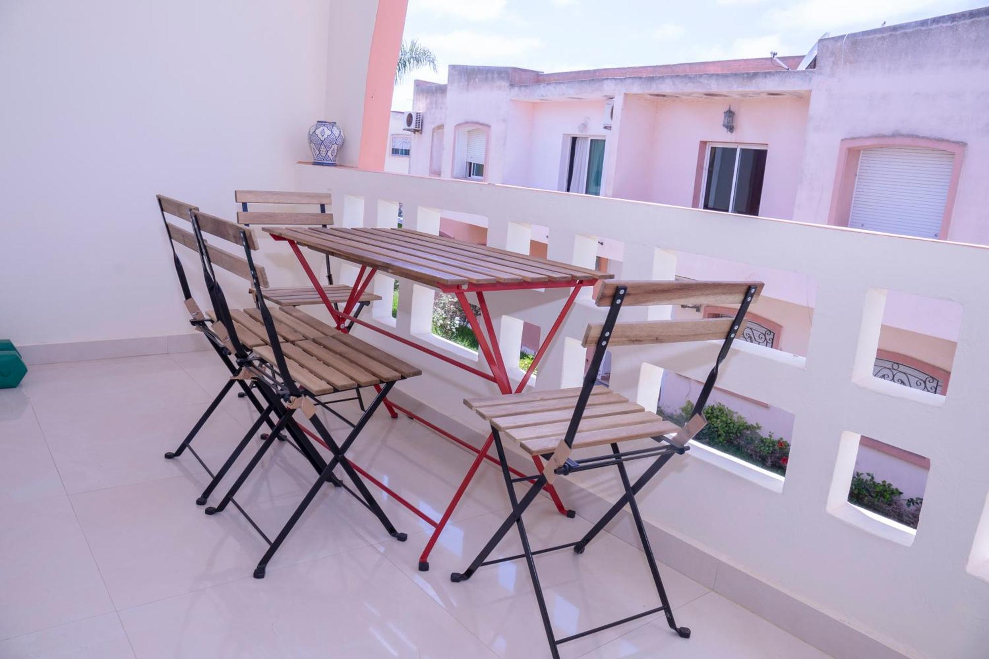 Duplex La Roseraie A 2Min De La Plage 2 Piscines Sidi Bouzid Buitenkant foto